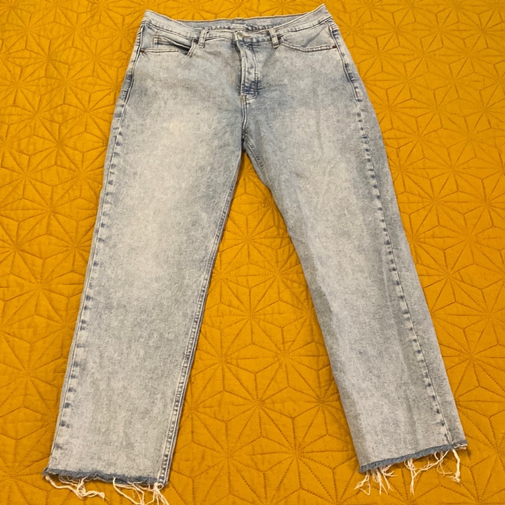 Old Navy high rise straight leg jeans